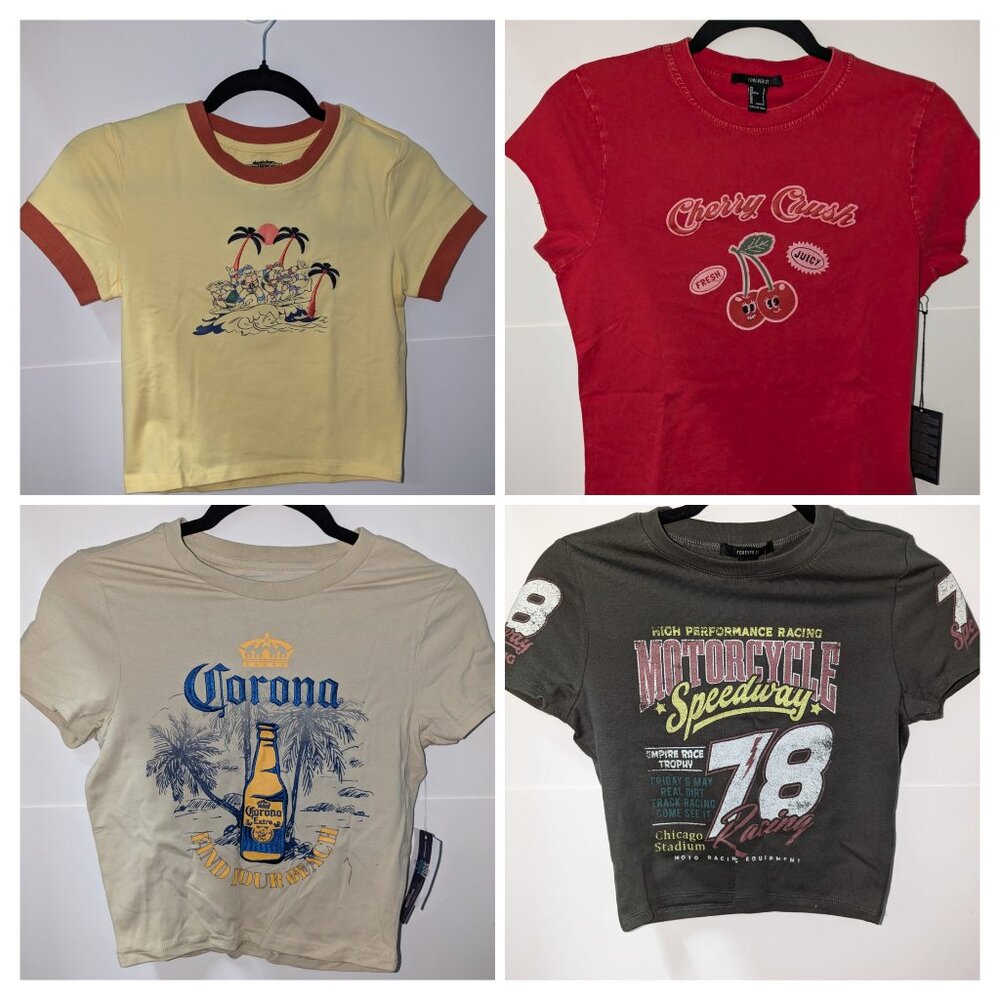 Baby tees size S